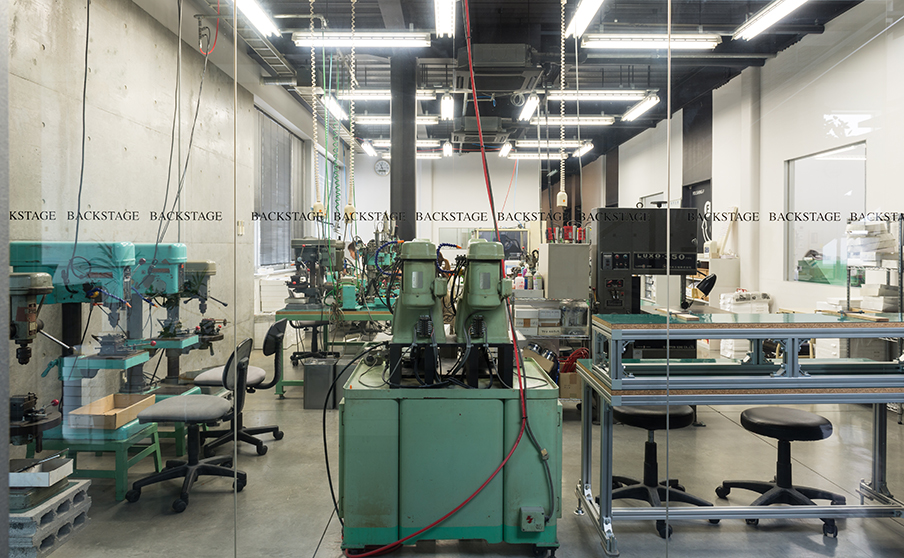 KANEKO OPTICAL's factory: BACKSTAGE​ ​