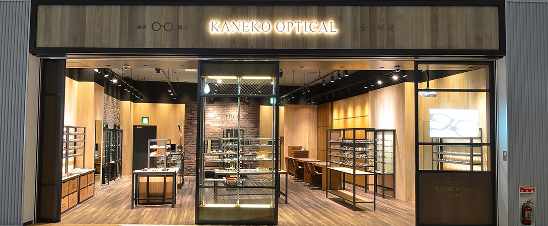 KANEKO OPTICAL LaLaport Toyosu store main visual 1